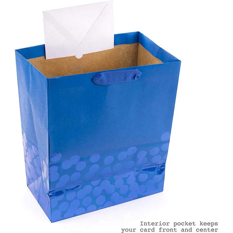 Tissue Paper Large Gift Bag for Hanukkah Christmas Birthdays Fathers Day Graduations