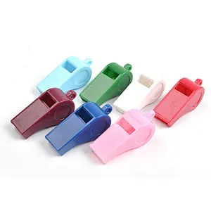 Plastic Whistle & Lanyard School Soccer Sport Cheerleading Whistle