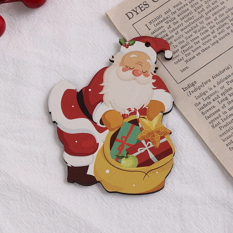 Merry Christmas Decoration Supplies Wooden Home Christmas Tree Ornament