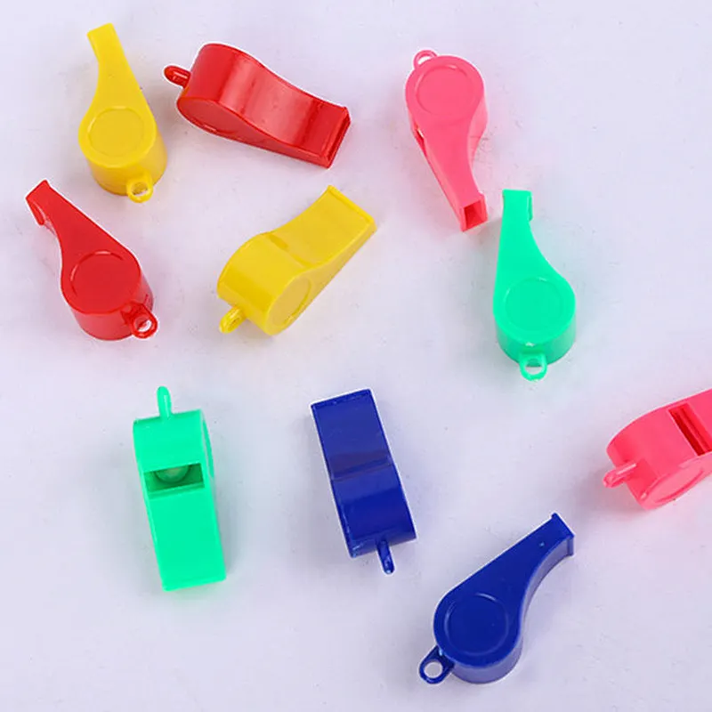 Emergency Survival Plastic Whistle Professional Race Track Whistle