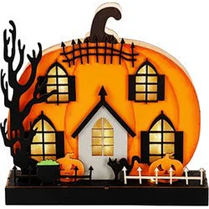 Halloween Lantern Pumpkin Halloween Lighted Pumpkin House Decor