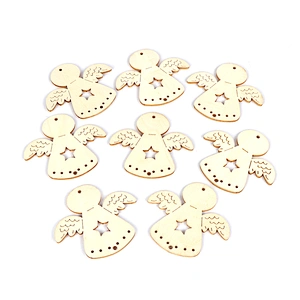 DIY Wooden Christmas Tree Set Kid Xmas Tree Activity Board with Ornaments Set Home Door Wall Hanging Decoration