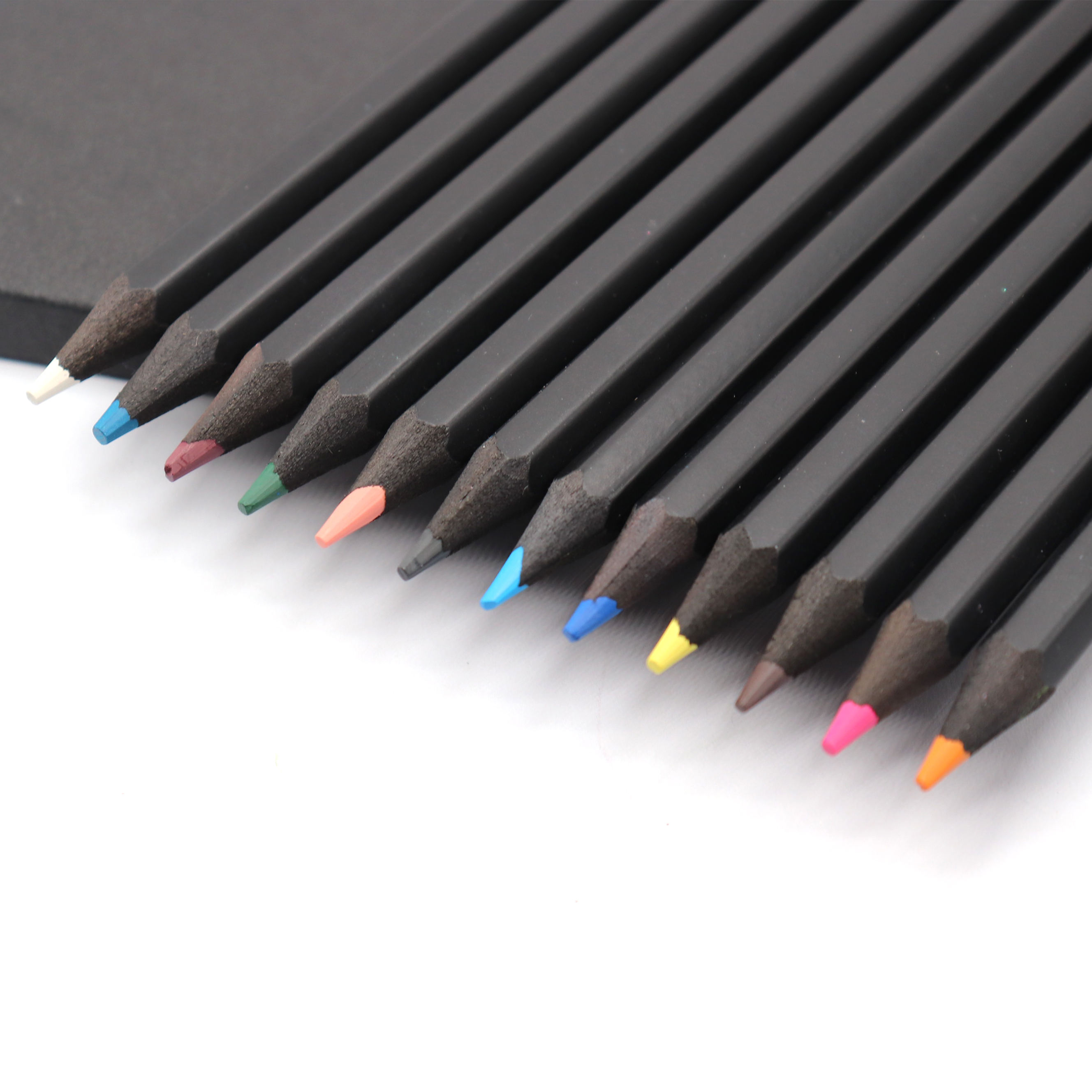 New Products 12/24/36/48 Colors Painting Drawing 3 Mm Colorful Lead Coloured Brass Wood Pencil