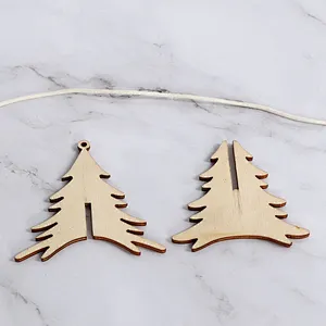 Wooden Christmas Tree/Personalized Family Christmas Tree Ornament/Personalized Christmas Tree Ornament