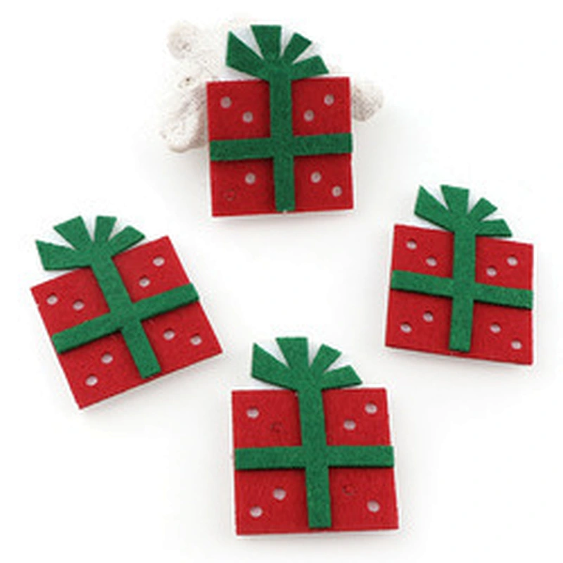2023 Popular Diy Detachable Felt Christmas Tree Set Wall Hanging Christmas Xmas Gift Tree Ornaments