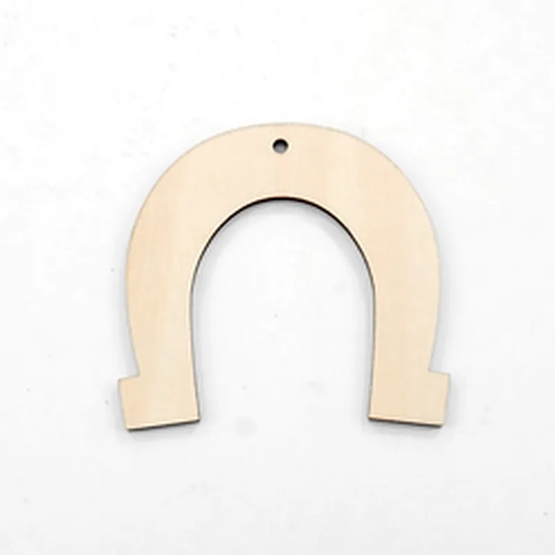 Nature Reindeer Horn Home Decoration Ornaments Wooden Christmas Wood Signs Wall Hanging Decor Welcome Sign For Front Door