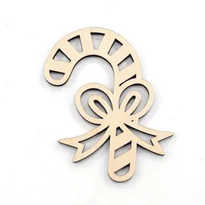 Sequisite 2023 Christmas Wooden Customization Hanging Decoration Double Side DIY Ornament
