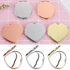 Portable Personalized Metal Make-up Mirror Make-up Mirror
