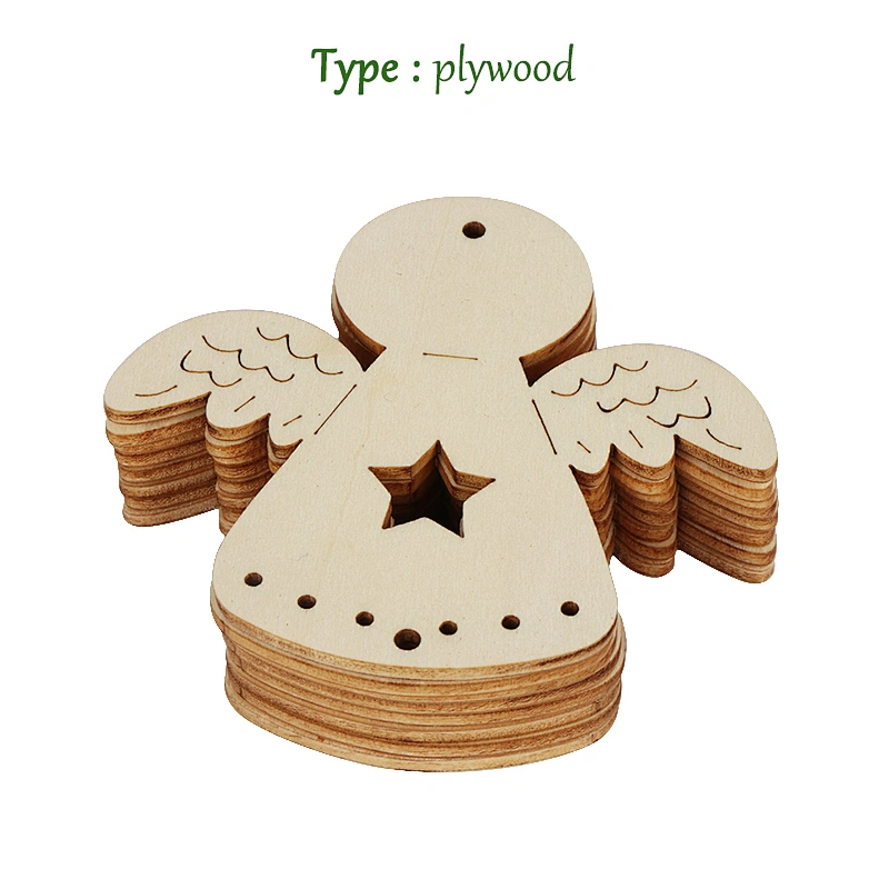 Top Seller Wooden Hanging Decoration Customized for Merry Christmas Tree