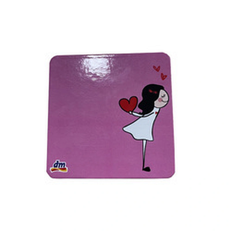Wholesale Print Round Cork Wood Coasters Coffee & Hot Beverages Coasters With Logo for Valentine's Day