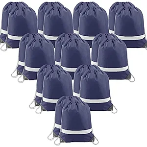20 30 50 Pieces Drawstring Backpack Bag for Gym Sport Trip