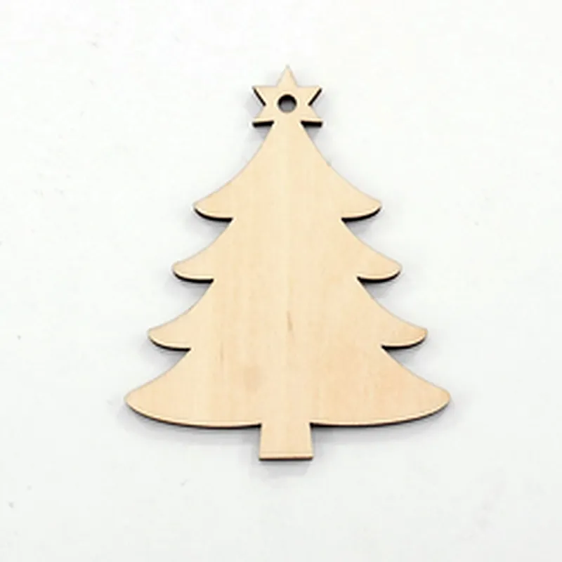 Wanuocraft High Quality Ornament Christmas Tree Wooden Decoration