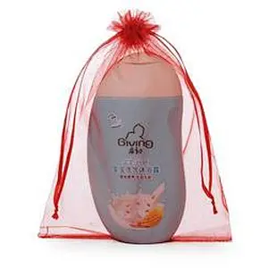 Hot Sale Custom Organza Jewelry Gift Bag White Wedding Favor Bags With Drawstring