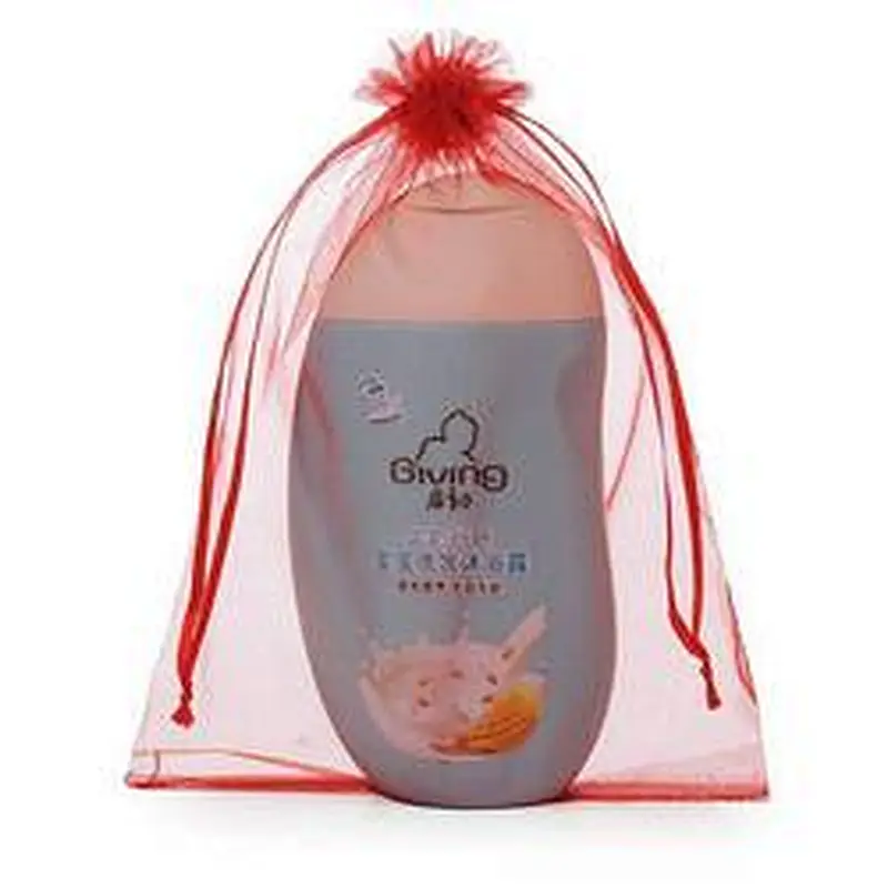 Hot Sale Custom Organza Jewelry Gift Bag White Wedding Favor Bags With Drawstring