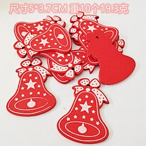 Wooden Christmas Decor Wood Chips For Decorations Christmas Ornament