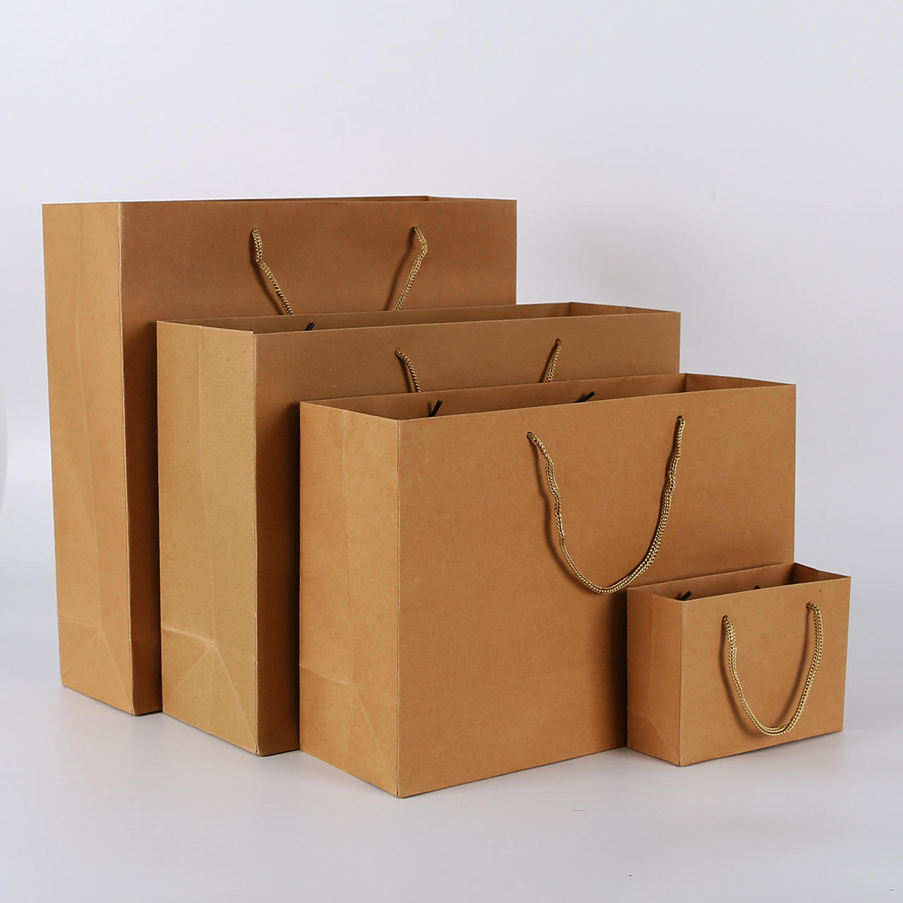 Private Label Handle Shopping Bags Mobile Phone Bags Cosmetic Gift Paper Makeup Bag Packaging With Logo Paper Baxes