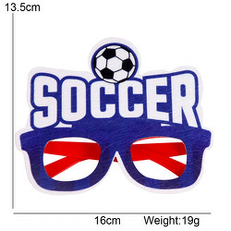 Funny Party Decorations Decor Glasses For Football Soccer Match Party Dress Eyeglasses Soccer Theme Party Soccer Fan Supplies