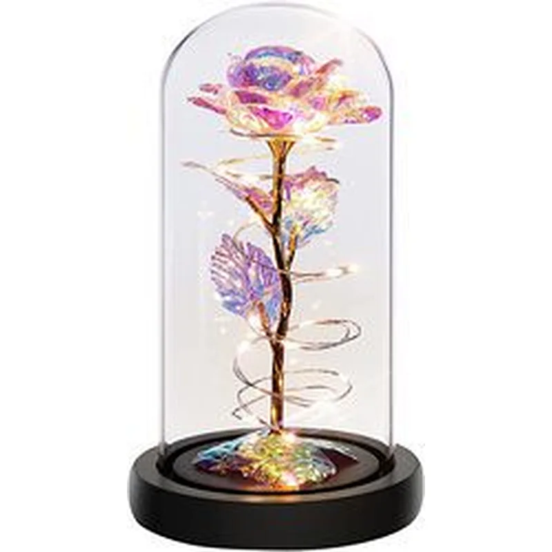 Valentines Day Forever Galaxy Roses Gifts Eternal Light Rose Flower Gifts