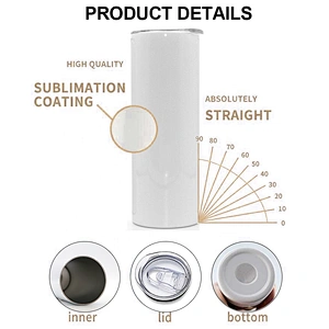 Wholesale 20oz Blanks Sublimation Tumbler Stainless Steel Double Wall Coffee Mug Insulated Tumbler