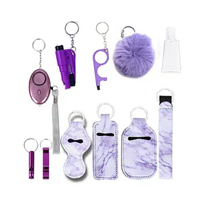 Factory Wholesale Self Defense Alarm Keychain Self Defense Keychain For Women