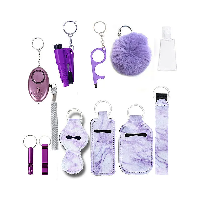 Factory Wholesale Self Defense Alarm Keychain Self Defense Keychain For Women