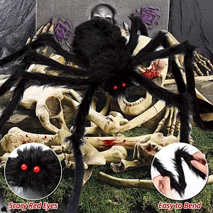 4 FT Halloween Inflatable Outdoor White Cute Ghost Blow Up Yard Decoration Clearance with LED Lights Built