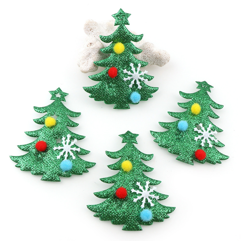 2023 Popular Diy Detachable Felt Christmas Tree Set Wall Hanging Christmas Xmas Gift Tree Ornaments