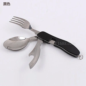 Multifunctional Stainless Steel Knife Multi Purpose Folding Survival Outdoor Camping Tool Swiss Knife