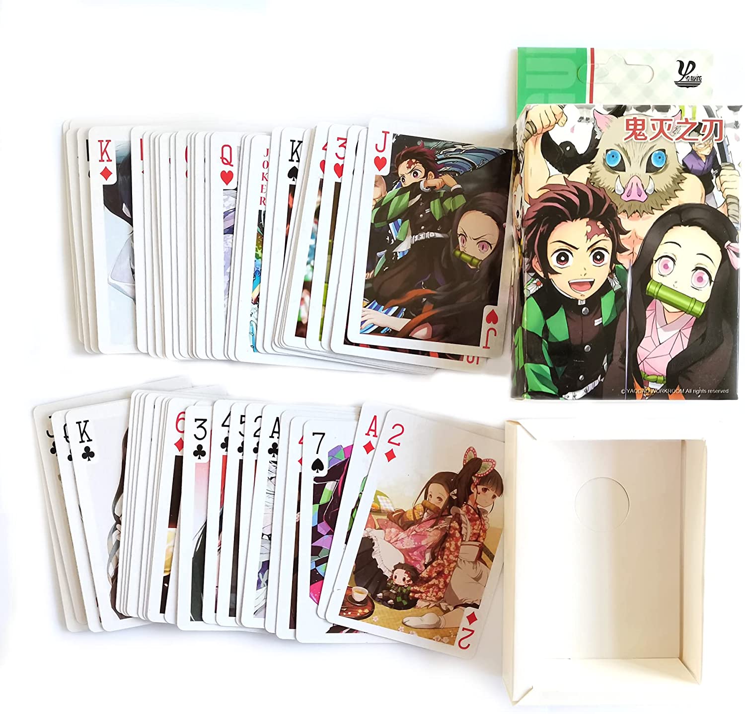 Playing Cards Slayer Cards Nezuko Demon Slayer Playing Card