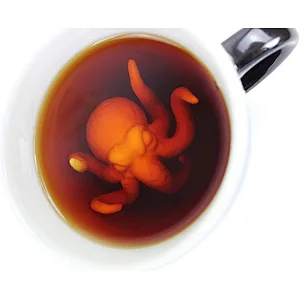 Halloween Cthulhu Ceramic  Creepy Cups Hidden Animal Inside Mug
