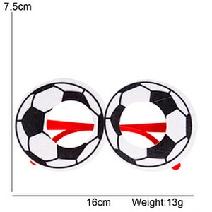 Funny Party Decorations Decor Glasses For Football Soccer Match Party Dress Eyeglasses Soccer Theme Party Soccer Fan Supplies