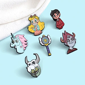 Wholesale Pin Supplier No Minimum Brooch Anime Bulk Logo Custom Metal Pins