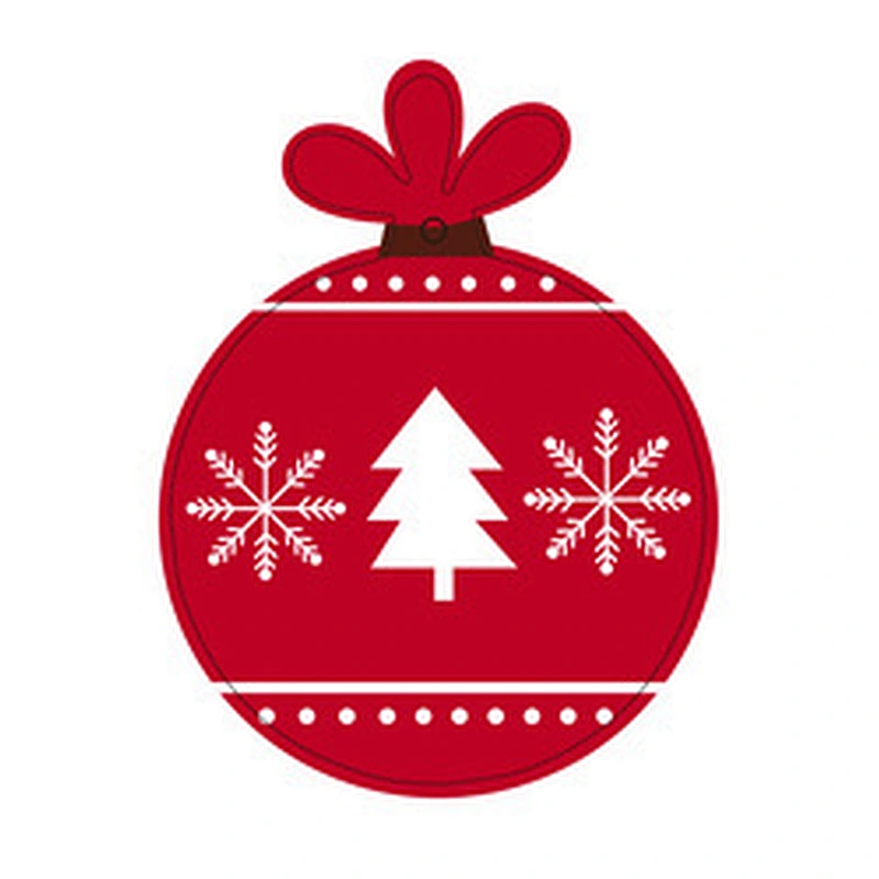 Merry Christmas Decoration Supplies Wooden Home Christmas Tree Ornament
