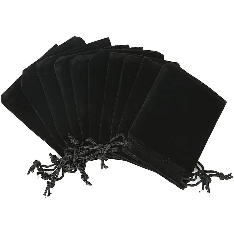 Velvet Drawstring Bags Velvet Cloth Jewelry Pouches Wedding Gift Bags
