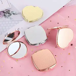 Portable Personalized Metal Make-up Mirror Make-up Mirror