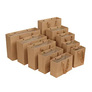Customized Business Birthday Gift Paper Bag Shopping Small Ring Jewelry Box Paper Bag