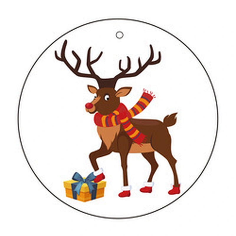 Merry Christmas Decoration Supplies Wooden Home Christmas Tree Ornament