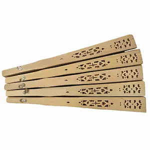 Chinese Fragrant Sandalwood Hand Fan Carved Scented Wooden Fans For Wedding Party Supplies Birthdays Gift Home Decor