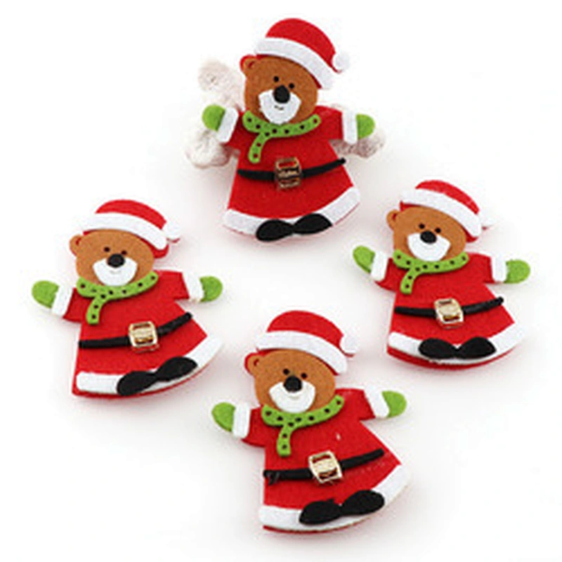 2023 Custom Hanging Ornament Kits Different Shapes Felt Christmas Ornaments Christmas Tree Decoration