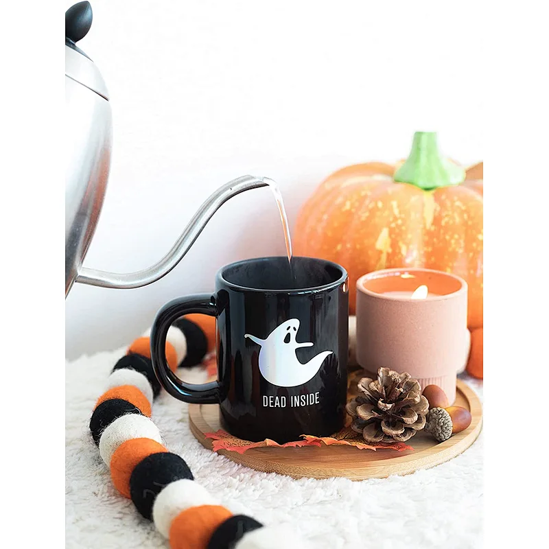 Halloween Ceramic Coffee Mug Ghost Coffee Mug