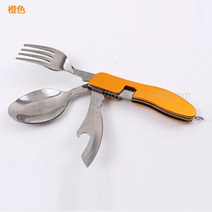 Multifunctional Stainless Steel Knife Multi Purpose Folding Survival Outdoor Camping Tool Swiss Knife