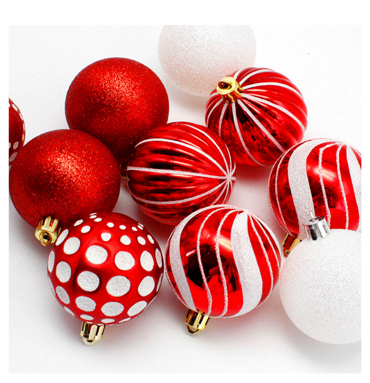 Main Product Decorating Christmas Ball Colorful Xmas Tree Baubles Balls For Christmas