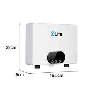 mini tankless instant electric kitchen water heater