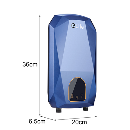 Ecotouch Tankless Instant Electric Water Heater For Shower