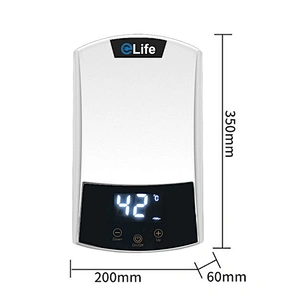 220V 6KW Samll Electric Instant Hot Water Heater For Showers