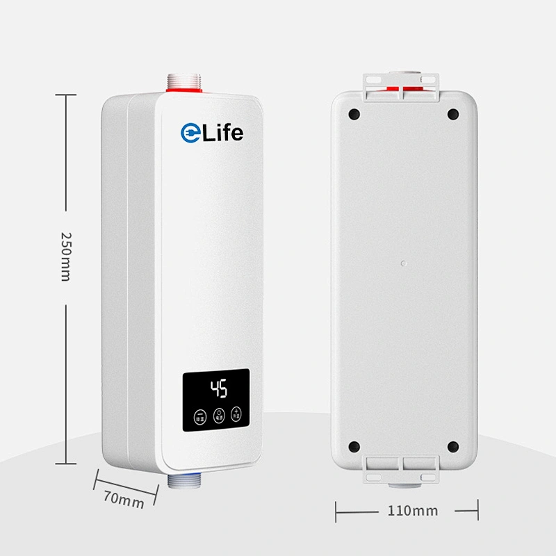 220v 5500W Mini Under Sink Tankless Instant Electric Water Heater For Kitchen
