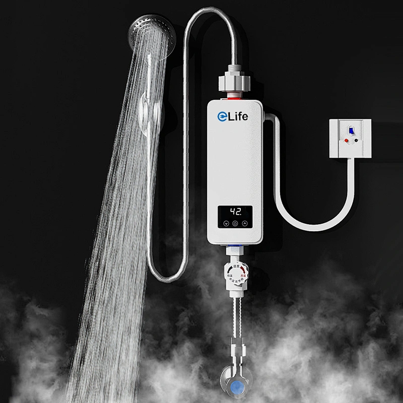 220v 5500W Mini Under Sink Tankless Instant Electric Water Heater For Kitchen