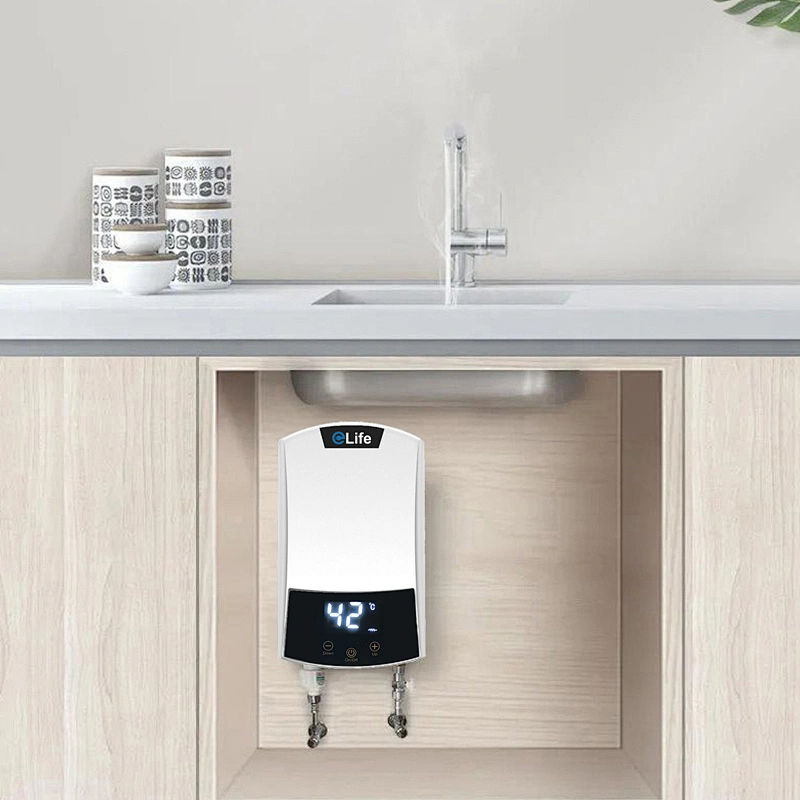 220V 6KW Samll Electric Instant Hot Water Heater For Showers