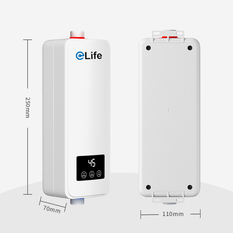 220v 5500W Mini Under Sink Tankless Instant Electric Water Heater For Kitchen