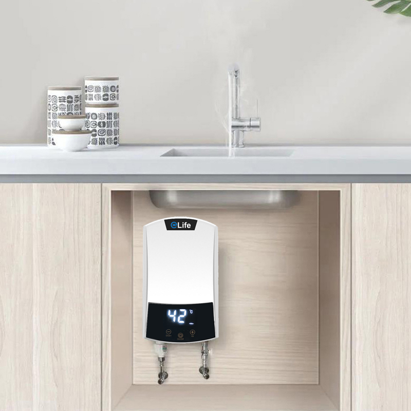 220V 6KW Samll Electric Instant Hot Water Heater For Showers
